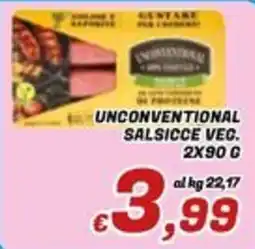 Idromarket Unconventional Salsicce Vec. offerta