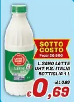 Idromarket L.Sano latte UHT offerta
