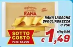 Idromarket Rana lasagne sfogliacrezza offerta
