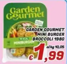 Idromarket Garden Gourmet mini burger broccoli 1980 offerta