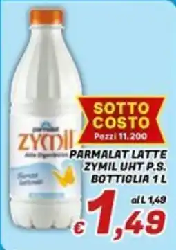 Idromarket Parmalat latte Zymil UHT P.S. offerta