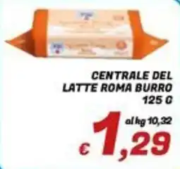 Idromarket Centrale del latte Roma burro offerta