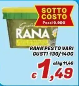 Idromarket Rana pesto vari offerta