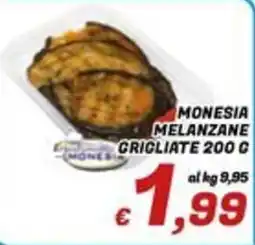Idromarket Monesia melanzane grigliate offerta