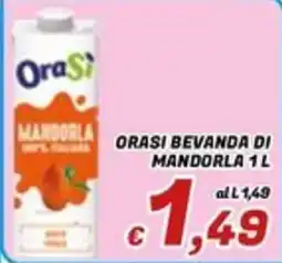 Idromarket OraSi bevanda di mandorla offerta