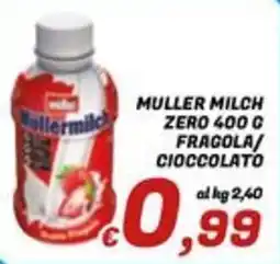 Idromarket Muller milch zero fragola/cioccolato offerta