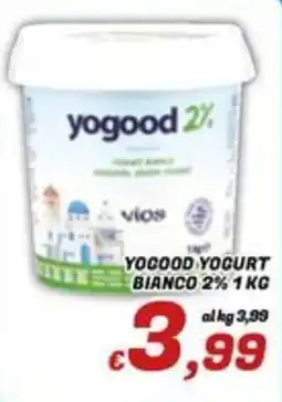 Idromarket Yogood yogurt bianco 2% offerta
