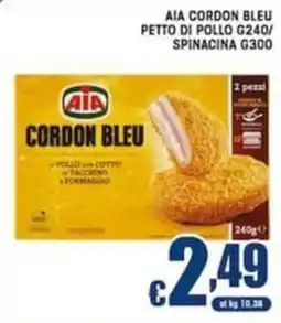 Sacoph Aia cordon bleu offerta