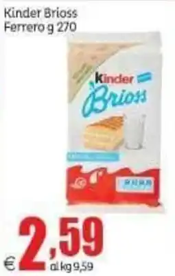 Elite Kinder Brioss offerta