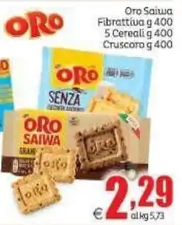 Elite Oro Saiwa offerta