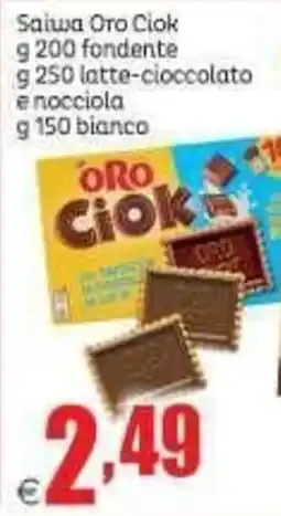Elite Saiwa Oro Ciok offerta