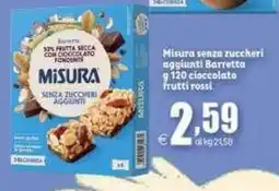 Elite Misura barretta senza zuccheri aggiunti offerta