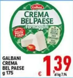 Iper Triscount Galbani crema bel paese offerta