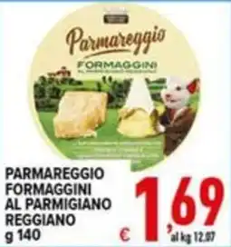 Iper Triscount Parmareggio formaggini al parmigiano reggiano offerta