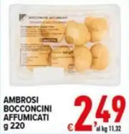 Iper Triscount Ambrosi bocconcini affumicati offerta