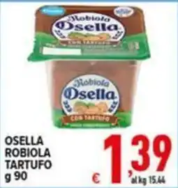 Iper Triscount Robiola Osella con tartufo offerta