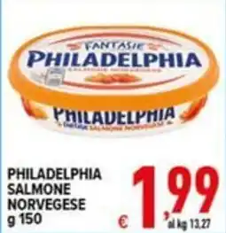 Iper Triscount Philadelphia salmone norvegese offerta