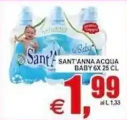 Pewex Sant'Anna Acqua Baby offerta