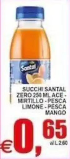 Pewex Succhi Santal Zero offerta