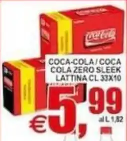 Pewex Coca-Cola / Coca-Cola Zero Sleek offerta
