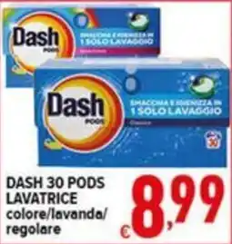 Iper Triscount Dash pods lavatrice offerta