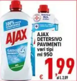 Iper Triscount Ajax Detersivo Pavimenti offerta