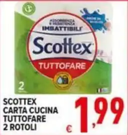 Iper Triscount Scottex carta cucina tuttofare offerta