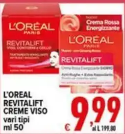 Iper Triscount L'Oréal Revitalift crema viso offerta