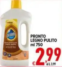 Iper Triscount Pronto legno pulito offerta