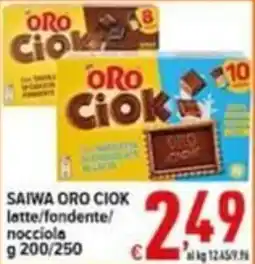 Iper Triscount Saiwa Oro Ciok offerta