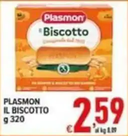Iper Triscount Plasmon il biscotto offerta