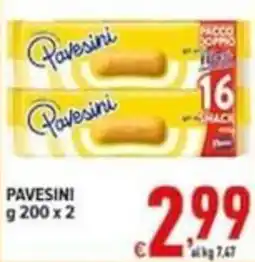 Iper Triscount Pavesini offerta
