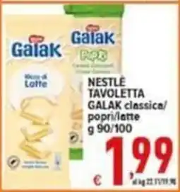 Iper Triscount Galak Tavoletta classica offerta