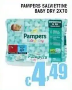 Sacoph Pampers salviettine baby dry offerta