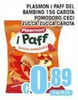 Sacoph Plasmon i Paff offerta
