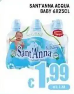 Sacoph Sant'Anna acqua baby offerta