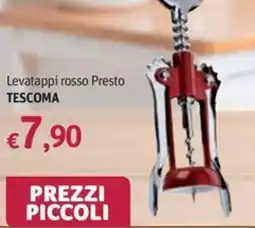 Futura Supermercati Levatappi rosso Presto Tescoma offerta