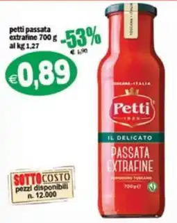 Il Castoro Supermercati Petti passata extrafine offerta