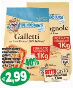 Il Castoro Supermercati Galletti Mulino Bianco offerta