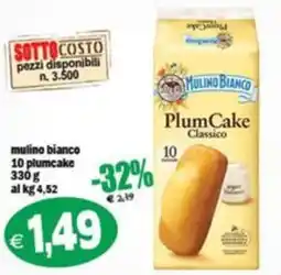 Il Castoro Supermercati PlumCake Classico offerta