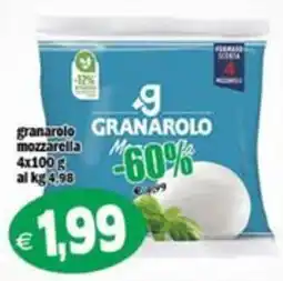 Il Castoro Supermercati granarolo mozzarella offerta