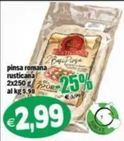 Il Castoro Supermercati Pinsa romana rusticana offerta