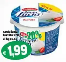 Il Castoro Supermercati Santa lucia burrata offerta