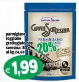 Il Castoro Supermercati Parmigiano reggiano grattugiato dop soresina offerta