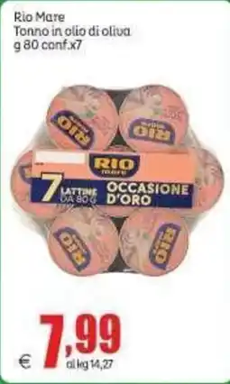 Elite Tonno in olio di oliva Rio Mare offerta