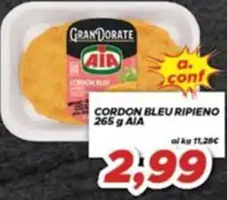 MA Supermercati Cordon bleu ripieno AIA offerta