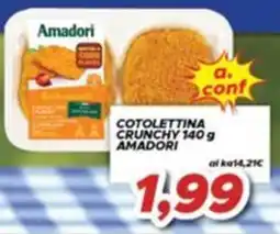 MA Supermercati Cotolettina crunchy Amadori offerta