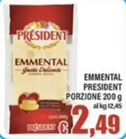Top Supermercati Emmenthal President offerta