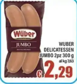 Top Supermercati Wüber Jumbo offerta