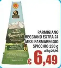 Top Supermercati Parmigiano Reggiano extra 24 mesi Parmareggio offerta